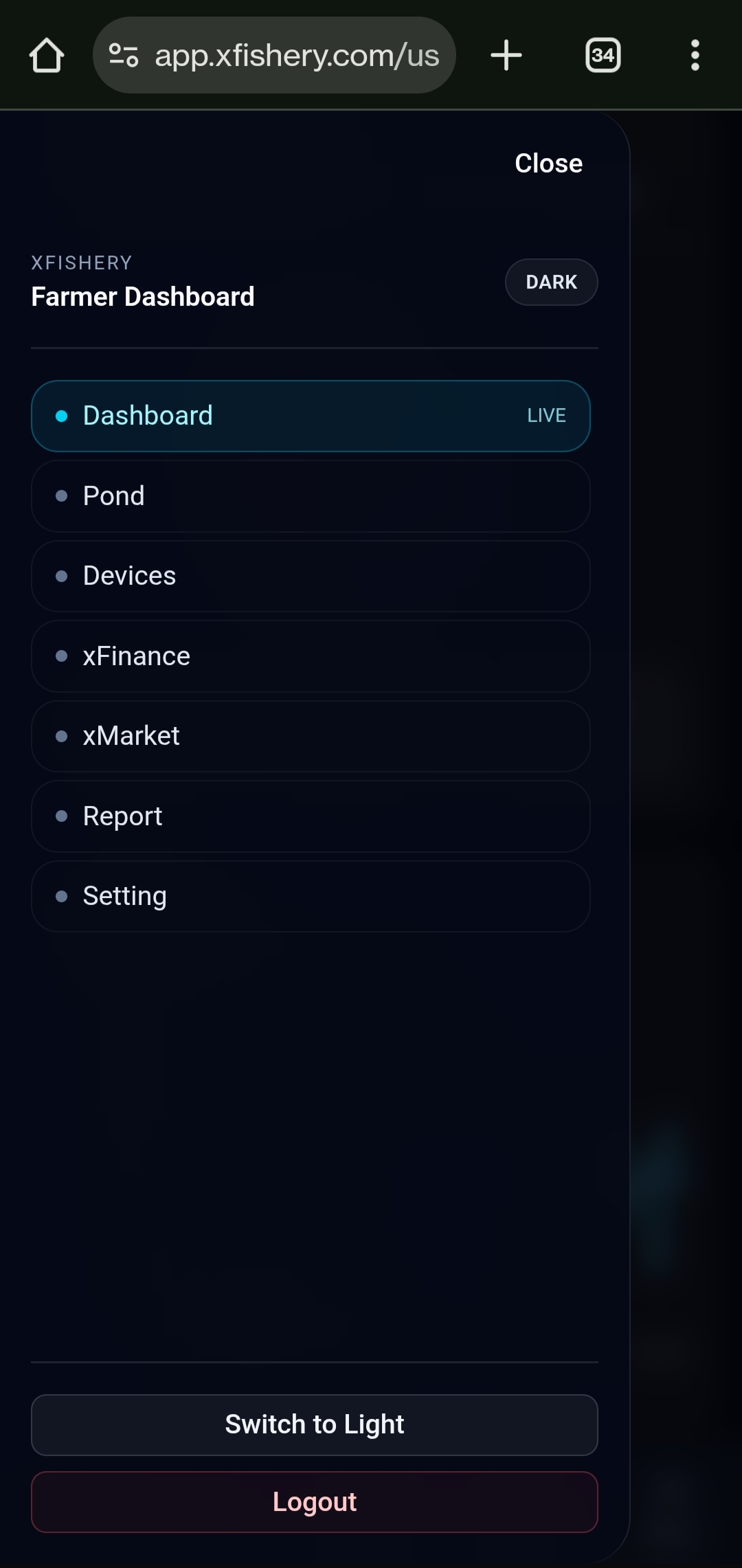 xFarm App & Dashboard